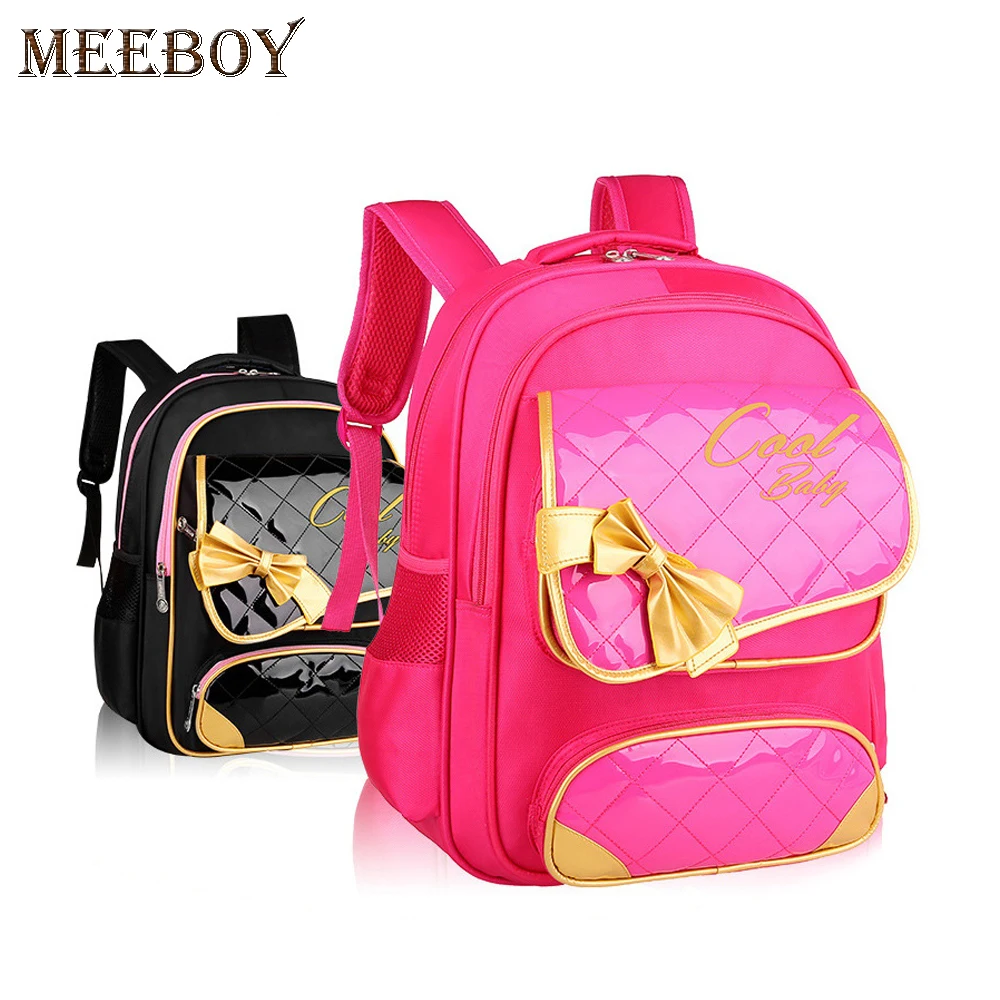 COOL Children's fashion backpack bag girls cute Princess primary school
