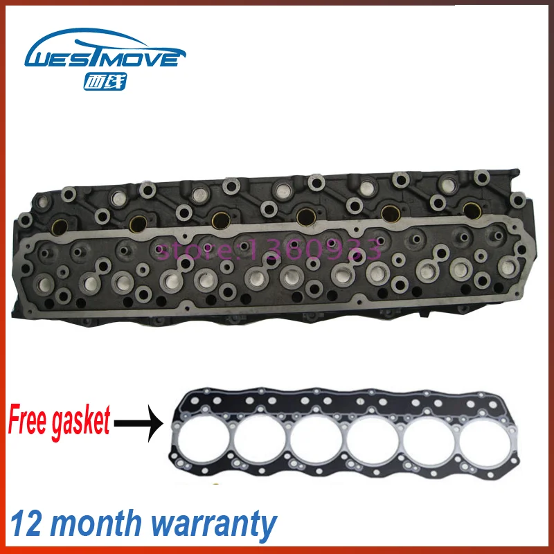 Cylinder head for Mitsubishi 7500 Bus 7545CC 7.5 D SOHC 12V 1987- ENGINE : 6D16 photo