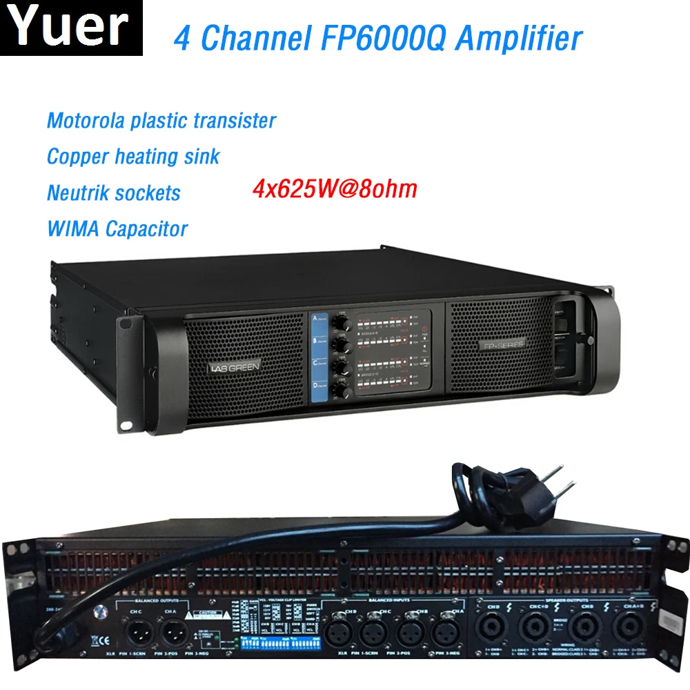 4 Channel FP6000Q Amplifier line array amplifier WIMA Capacitor line array professional Sound Power Amplifier Line DJ Disco 4 Channel FP6000Q Amplifier line array amplifier WIMA Capacitor line array professional Sound Power Amplifier Line DJ Disco