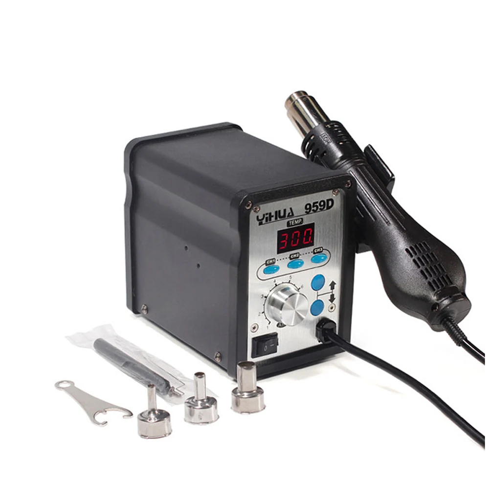 2 in 1 Desoldering Repair Rework Station 959D with hot air gun 3
