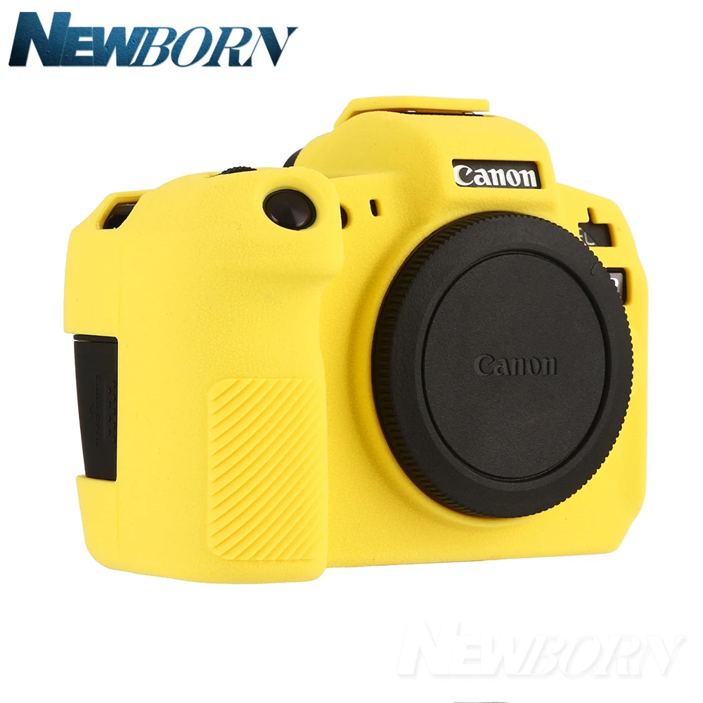 Легкий резиновый силиконовый чехол для камеры защитный Canon Eos R мягкий чехол|Сумки