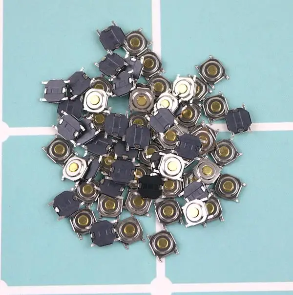 

4*4*1.5 touch switch key / fretting LCD patch Switch Momentary 4x4x1.5mm 4pin SMD Surface Mount mini switch
