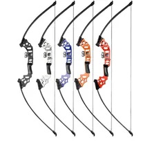 40 lb outdoor hunting archery recurve bow gym archery target shooting practice bow outdoor hunting bow hot sale archery mixed color riser hunting shooting laminated take down bamboo target recurve bow