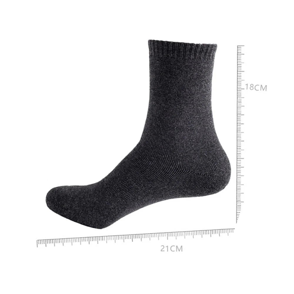 Fashion Casual Men Socks High Quality Cotton Socks Winter Warm Men Socks Male Thickning Business Socks