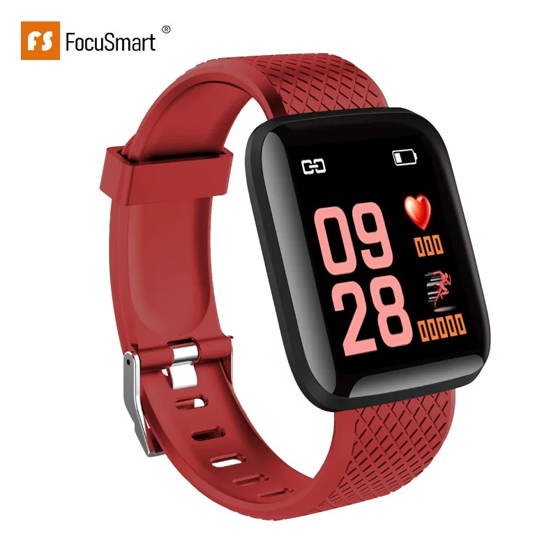 

FocuSmart 2019 FS01 Smart Bracelet Color Screen Band Waterproof Heart Rate Monitor Blood Pressure Activity Tracker Sport Band