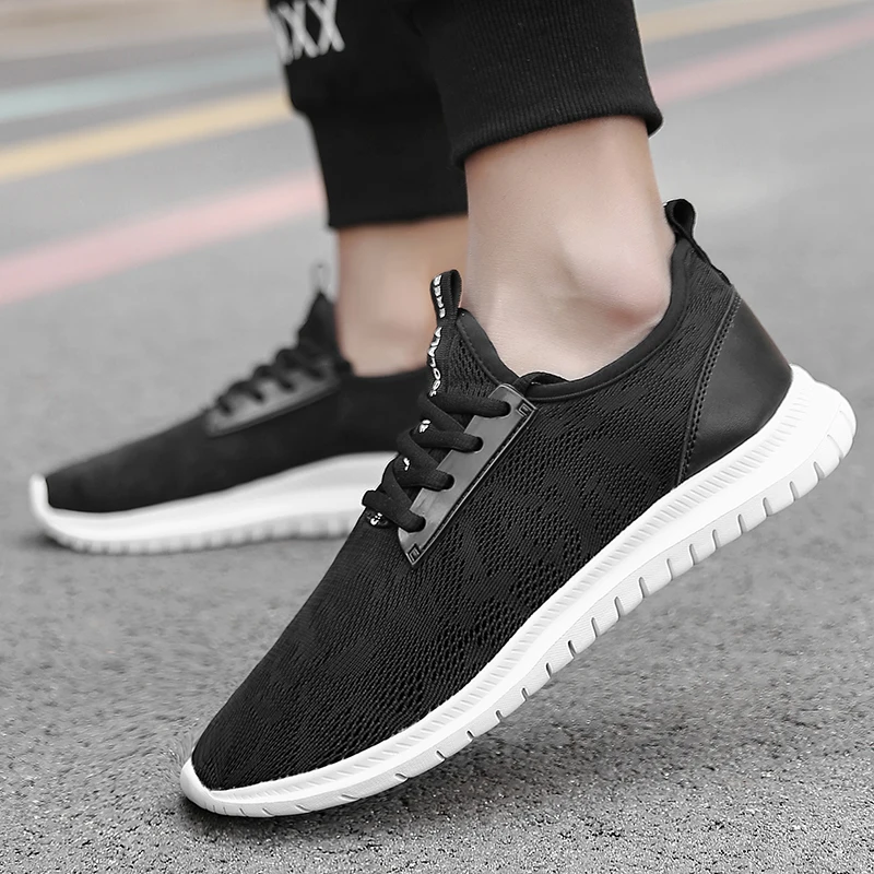 

Large size 35-47 Unisex Men Running Shoes Outdoor Sports Shoes Male Breathable Athletic Trainers Men Walking Jogging couples w5