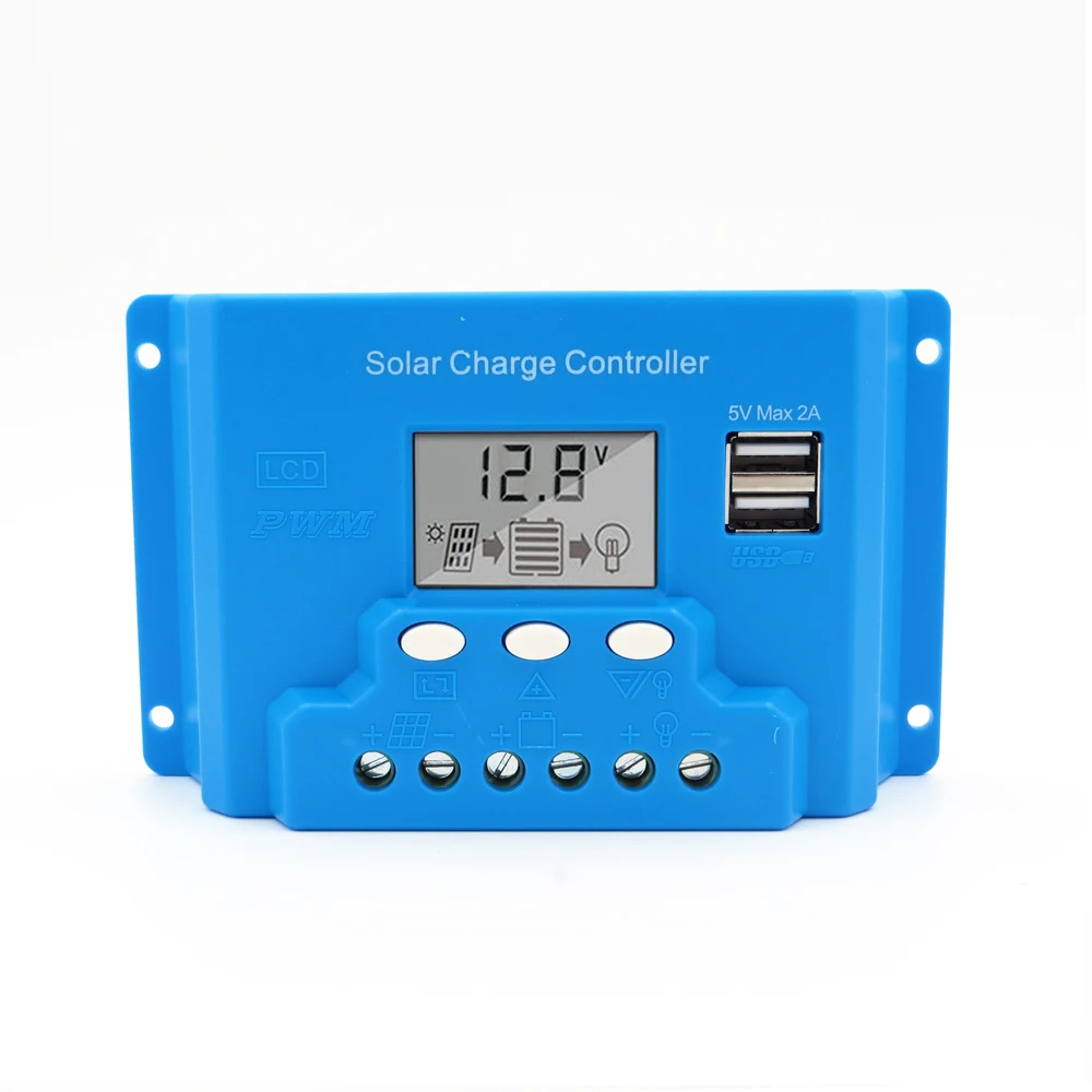 10A 20A 30A 12V 24V intelligence Solar cells Panel Battery Charge