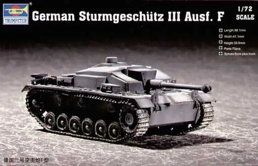 Trumpet 07259 1:72 German three F/8. Assembly model | Игрушки и хобби