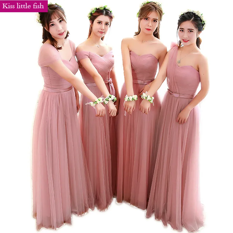 champagne colour dresses bridesmaids