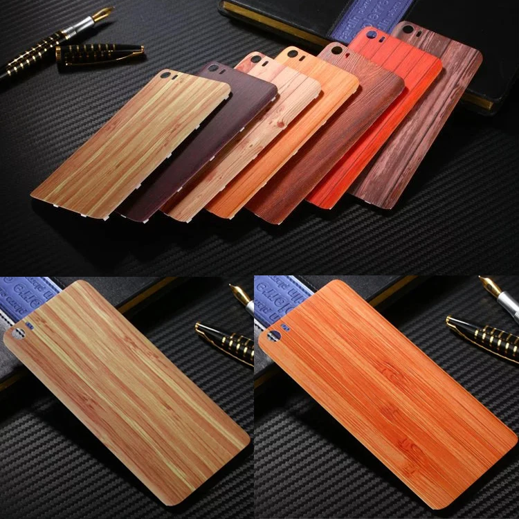 

New Replace Battery Back Cover case for xiaomi mi5 mi 5 M5 Luxury Wood grain Plastic protective cases for xiaomi mi 5 hard shell