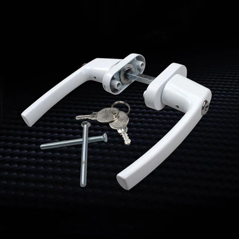 Manija De Puerta De Acero Inoxidable, Manija De Puerta Con Placa De Empuje Y Tirador Con Tornillos Resistentes 94226274