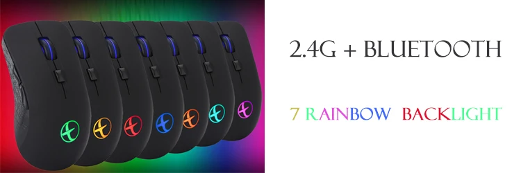 Novo comer frango mecânico gaming mouse 7