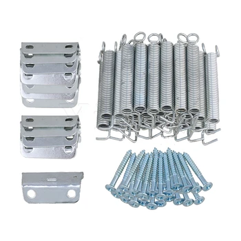 

Yibuy 20 Sets Silver Guitar Tremolo Bridge Claws & Springs & Mounting Screws