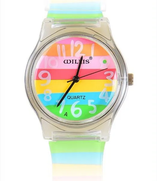 

WILLIS 6018 ladies watch Children's Wrist Watch jelly watch women watches 0150