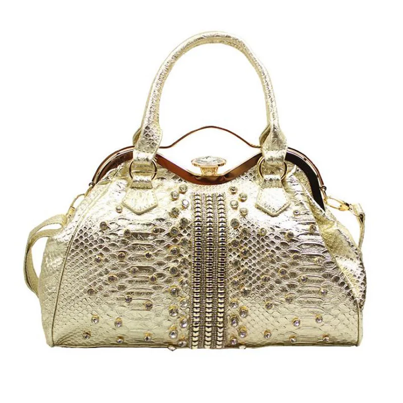 

Diamond Gold Evening Bag Dinner Bag Evening Dress Fashion Style Women Handbags Nightclub Queen Bags For Women 2019 New Summer