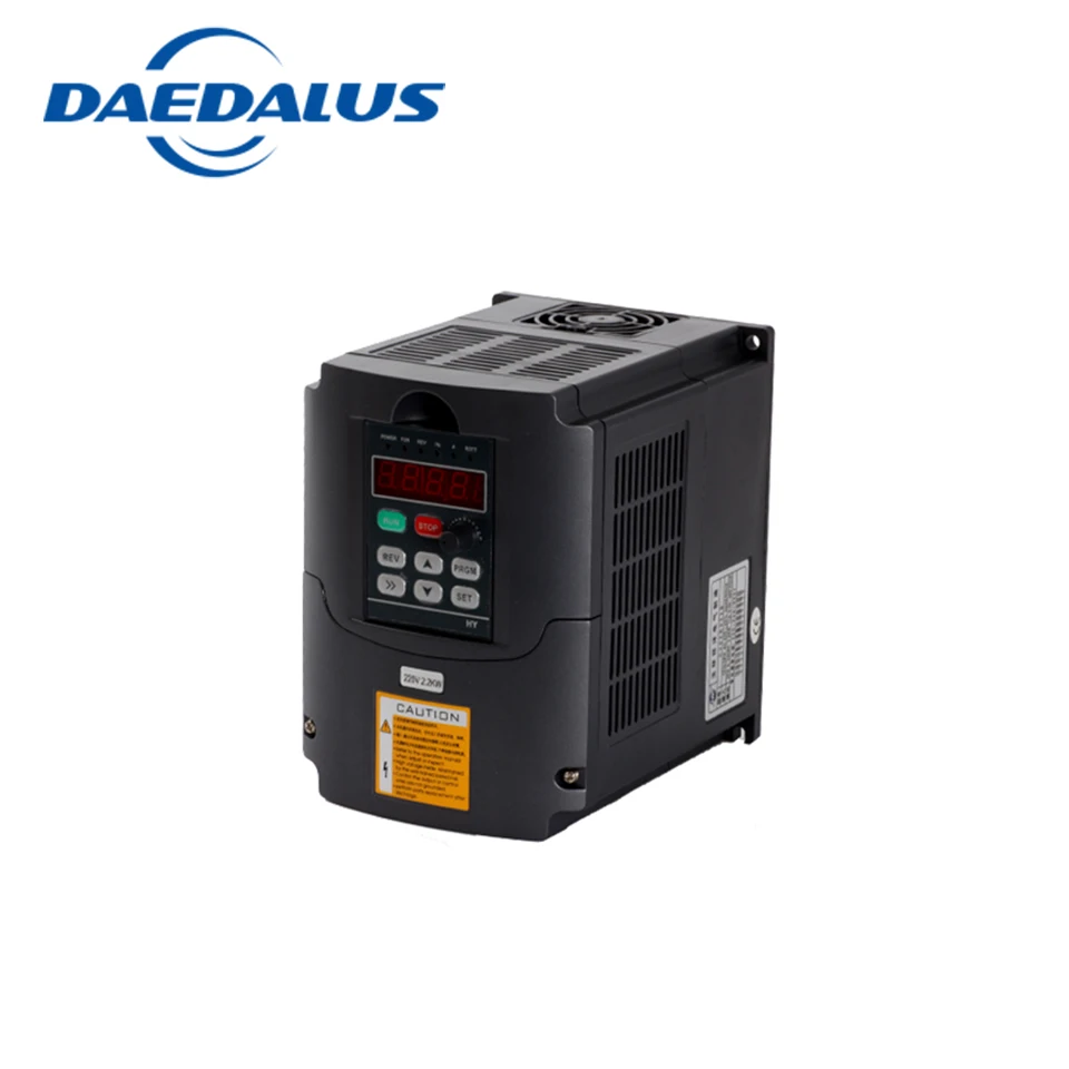 

HY AC 110V/220V Frequency Converter 2.2KW VFD Variable Frequency Drive Converter Speed Controller Converter
