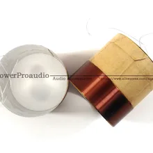 2 шт. 38,5 голос басом круглый медный двухслойный белый Алюминиевый диаметр 38,5 мм НЧ динамик Голосовая катушка аксессуары