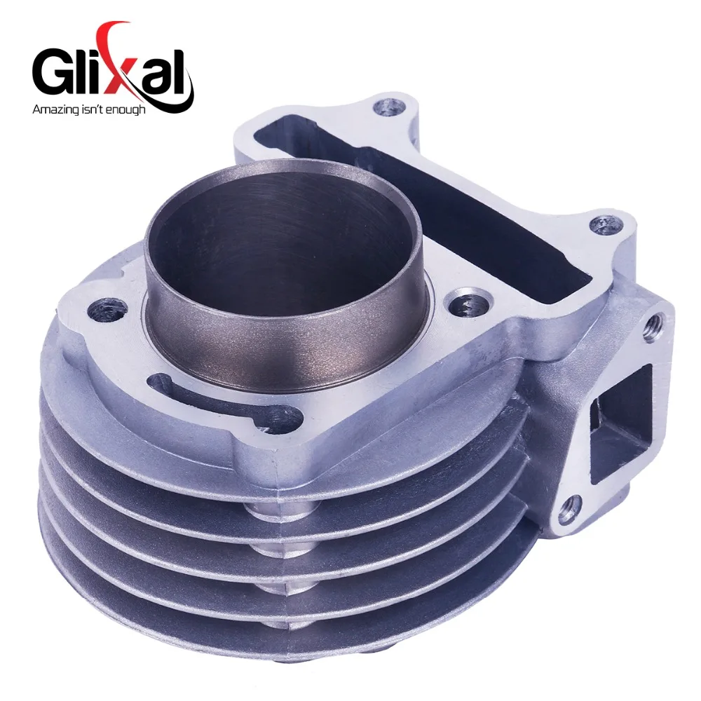 Двигатель для китайского скутера Glixal GY6 60cc комплект цилиндров с большим