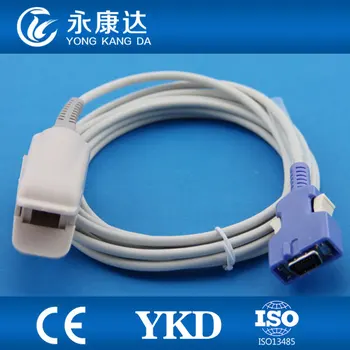 

2pcs YKD Oximax Adult Finger Clip Spo2 Sensor Probes For DOC-10 Patient Monitor Medical TPU CE&ISO13485 Free Shipping