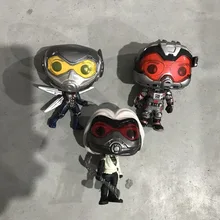 Funko pop Secondhand Marvel: Человек-муравей и ОСА Джанет Ван Дин Виниловая фигурка Коллекционная модель свободная игрушка без коробки