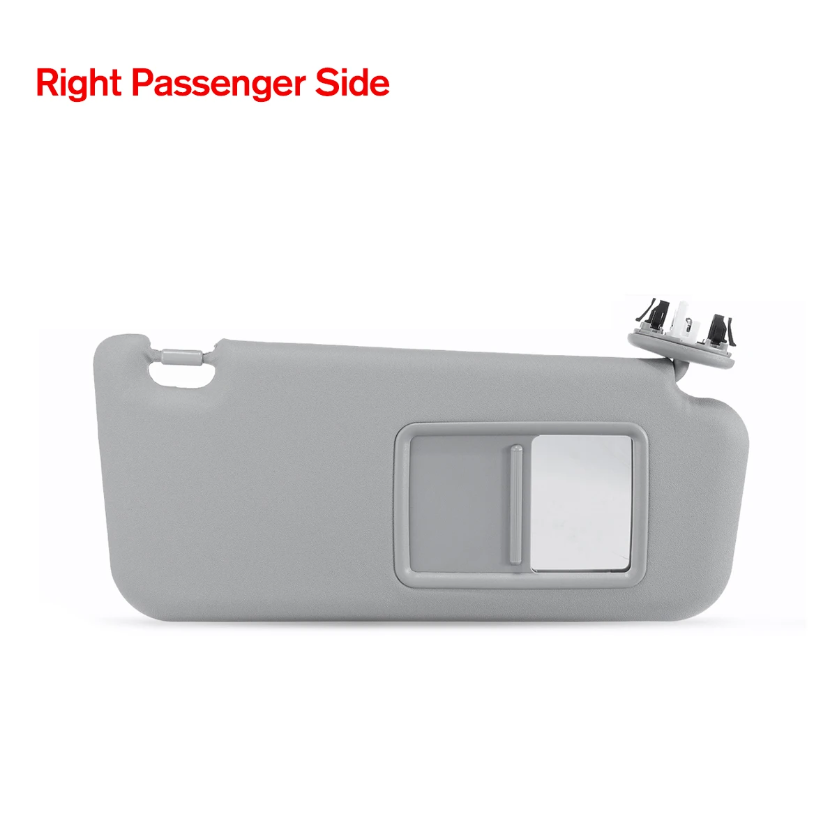 NEW 1PCS Left/Right Car accessories Gray Beige Sun Visor with Make-up Mirror and Screws For Toyota RAV4 2006-2009 74320-42501-A1 - Цвет: Gray Right