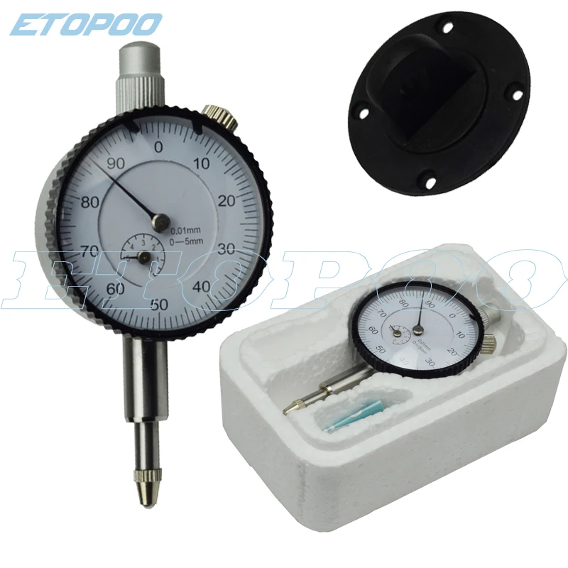 5mm Micron small dial indicator jewels dial gauge 0 5mm Precision 0