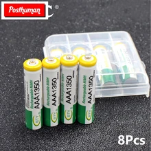 POSTHUMAN – batterie Rechargeable 8x1350mah Ni-MH AAA 1.2V, LR03, pour Xbox 360, PS3, Nintendo Wii, appareils photo MP3