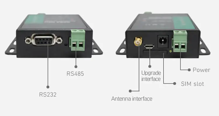 Промышленный сотовый модем последовательный порт RS232 RS485 к GSM модем GPRS DTU конвертер USR-GPRS232-730 для дистанционного контроля