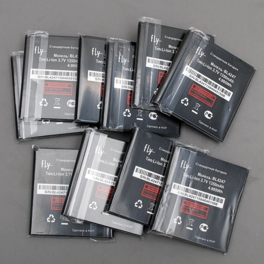 

New Arrival Backup 1350mAh Battery For Fly BL4247 Smart Mobile Phone + + Tracking Number + In Stock