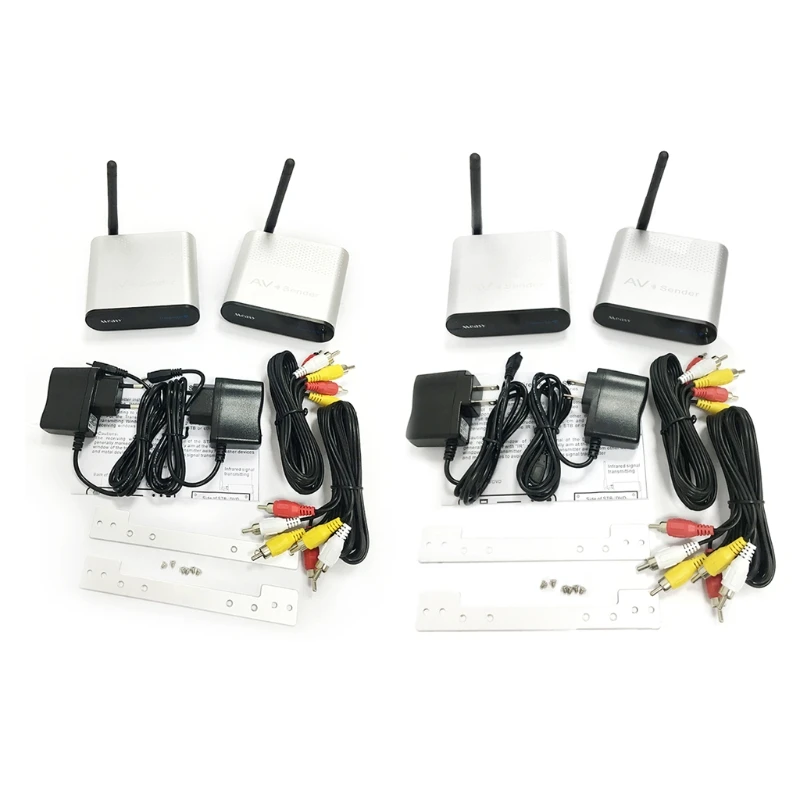 

AV220 2.4GHZ Wireless 660Feet Audio Video SD TV AV Sender Transmitter & Receiver plug and play Without installing any software
