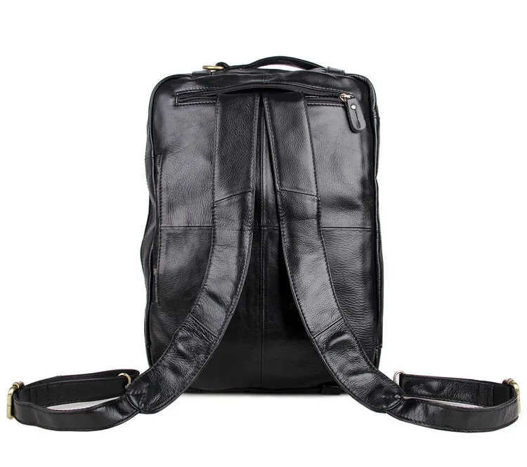 Мэхью Бизнес Для мужчин, из натуральной кожи, сумка-тоут для ноутбука двойной Слои Многофункциональный из воловьей кожи, для мужчин рюкзак сумка на плечо сумка для работы