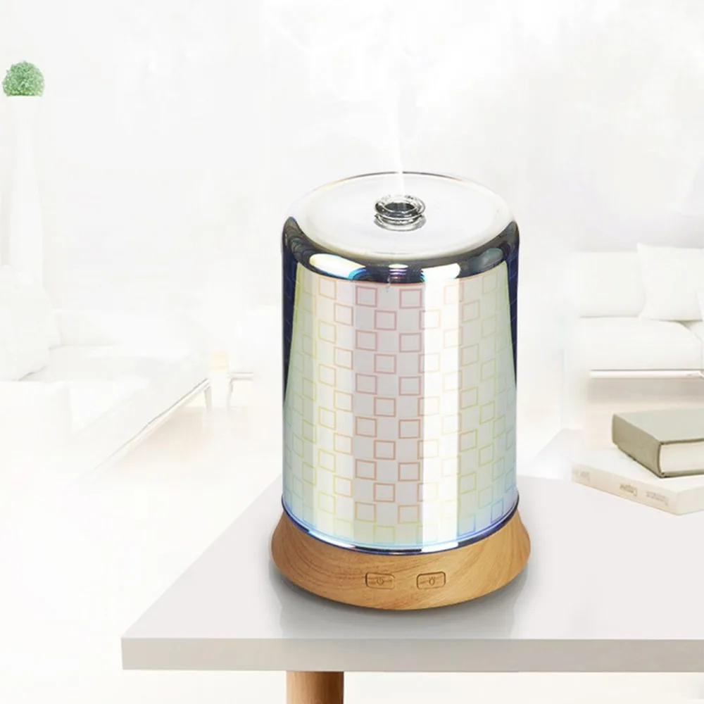 100ML Ultra Quiet Compact Size Ultrasonic Air Humidifier 3D Effect