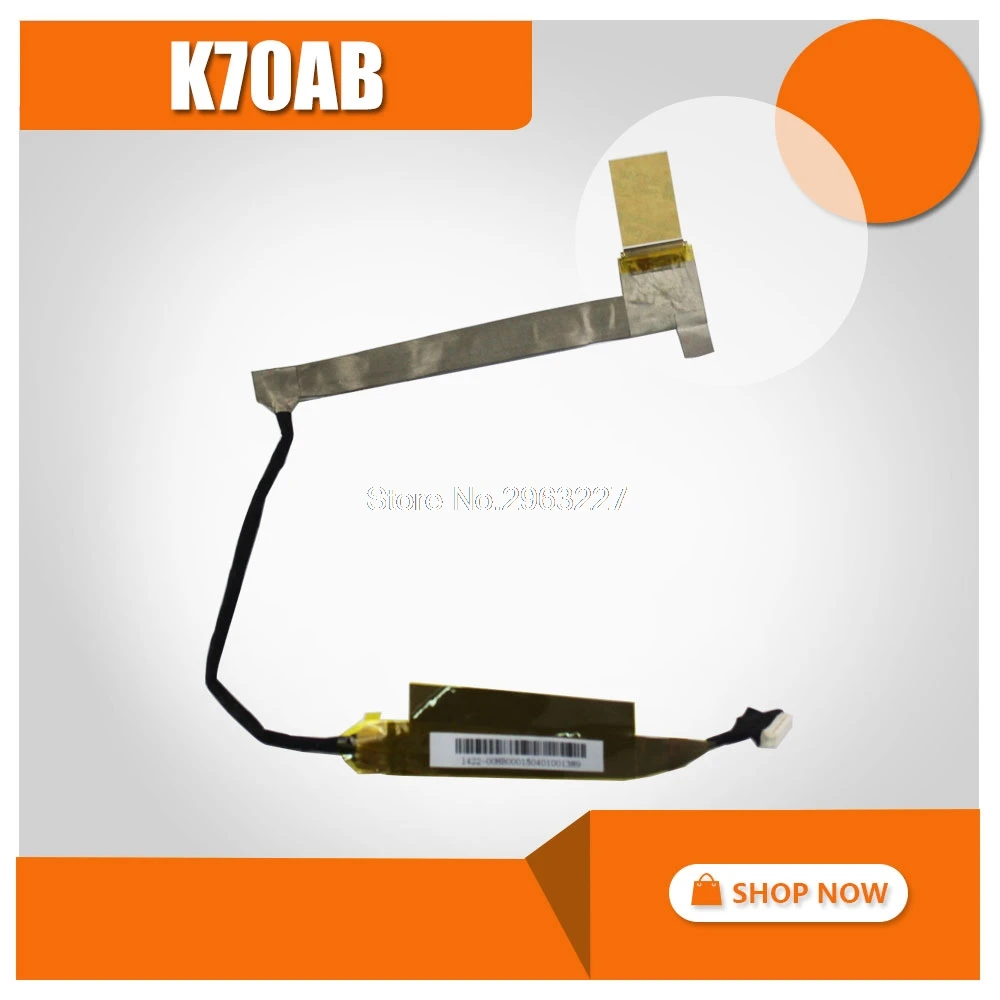 

For Asus able Screen line K70AB K70AF K51AB K51AE K51AC K70IJ 1422-00HB000 LCD LVD Cable Work Well