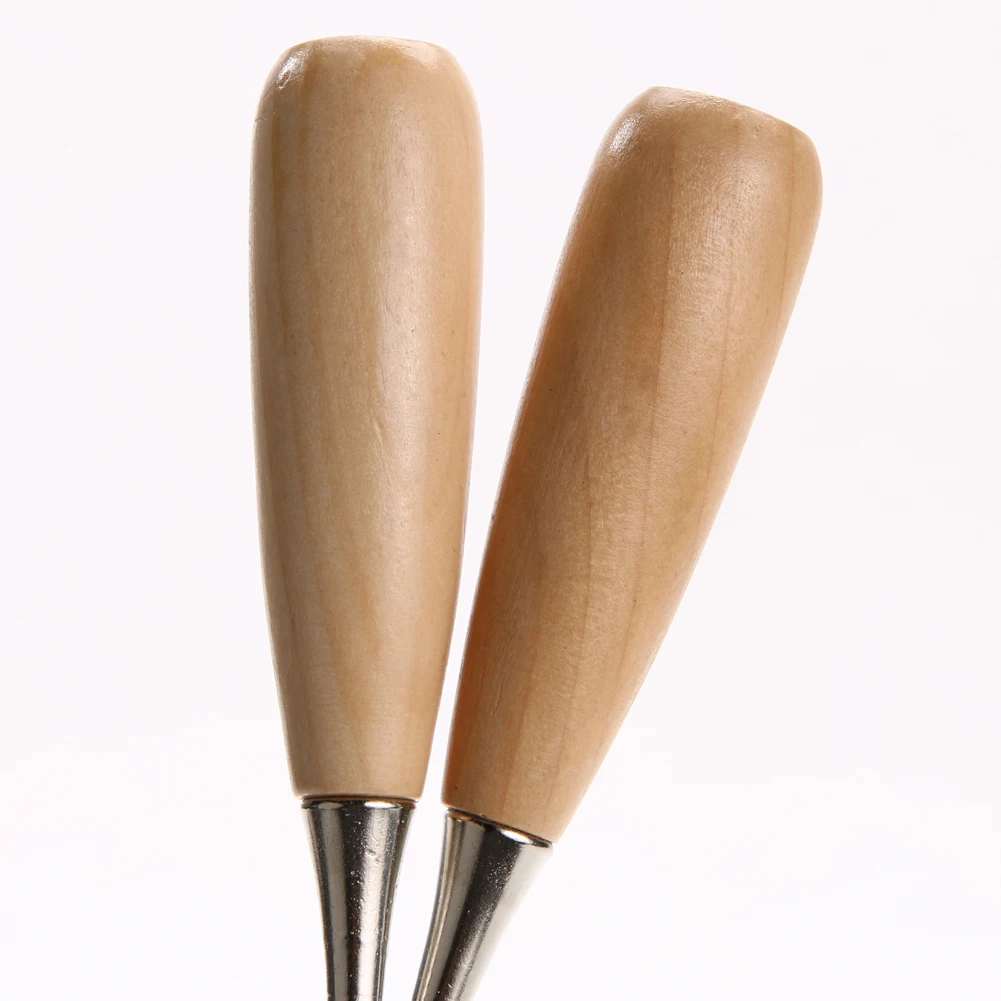 2 шт. Профессиональный кожаный шило с деревянной ручкой для шитья шило для шитья кожаных инструментов для шитья шило для шитья дырокол инструмент для пробивания