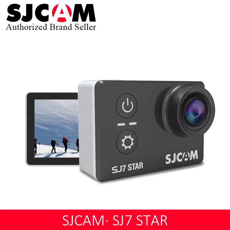 Оригинальная Экшн камера SJ7 Star 4K 30fps Ultra HD SJCAM Ambarella A12S75 2 0 &quotс сенсорным экраном 30 м