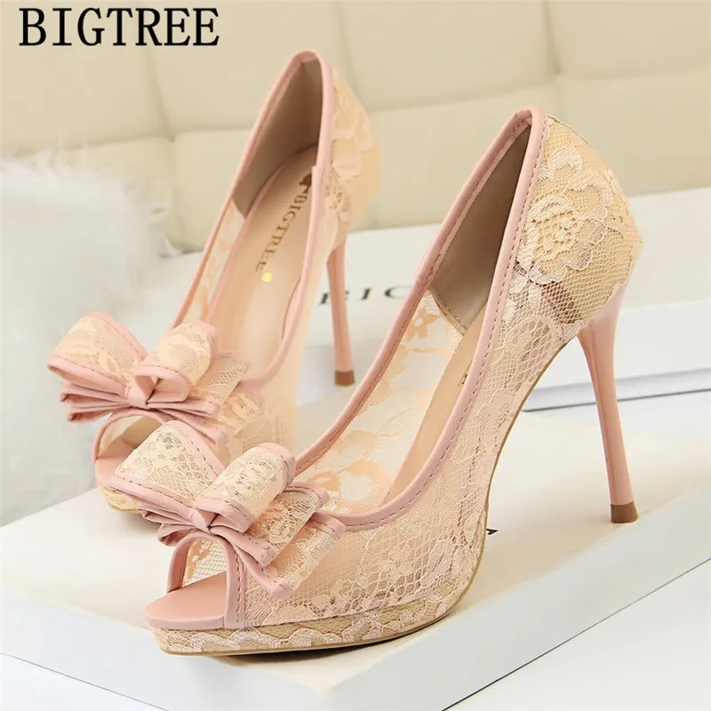 butterfly platform heels