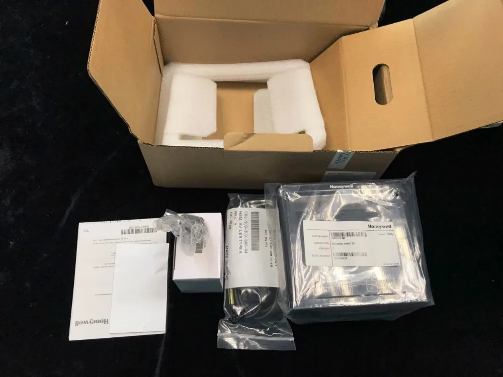Oringinal Honeywell Solaris 7980g сканер штрих кодов USB Kit 2D изображений вертикальный