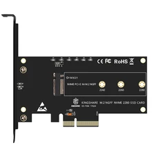 PCI-Express PCI-E 3,0X4 к M.2 NGFF M ключ слот конвертер адаптер карта M2 Nvme PCIE SSD Riser Card для настольного компьютера Поддержка 2230 22 PCI-Express PCI-E 3,0X4 к M.2 NGFF M ключ слот конвертер адаптер карта M2 Nvme PCIE SSD Riser Card для настольного компьютера Поддержка 2230 22