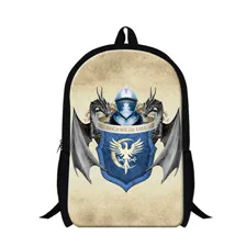 TV Series Game of Thrones Winter Is Coming Printed Backpack Custom Kids School Bag Best Gifts For Children
