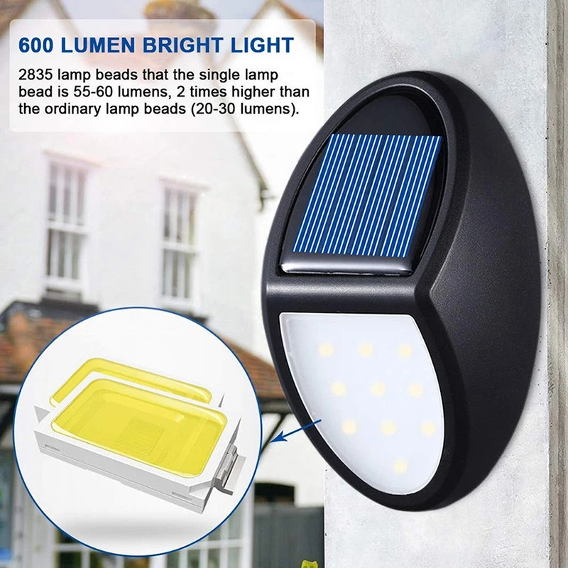 

Solar Power LED Solar Light Outdoor Wall LED Solar Lamp With Motion Sensor Night Security Bulb Street Yard Path Garden Lamp