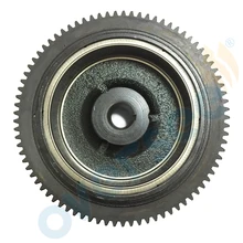 Fit YAMAHA Outboard F15 4 STROKE ROTOR FLYWHEEL ASSY 66M 85550 10