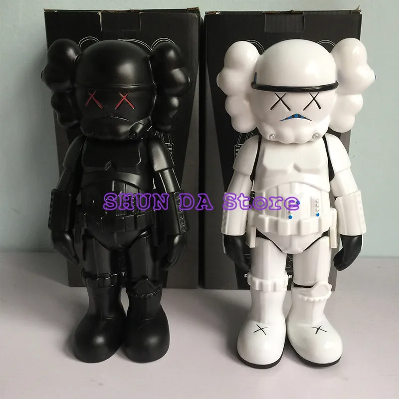 

10 inch Kaws Star War Storm Trooper Darth Vader Star Wars 30th Anniversary Companion PVC Figure Collectible Model Toy SD74