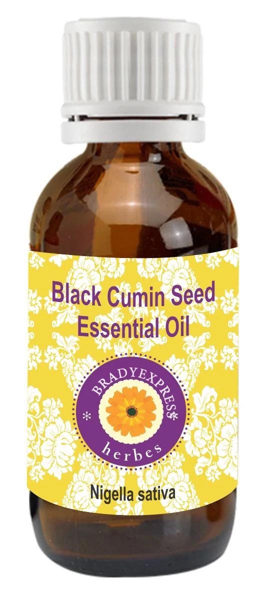

FRee Shipping Pure Black Cumin Seed Essential Oil (Nigella sativa) -100% Natural Therapeutic G 5ML