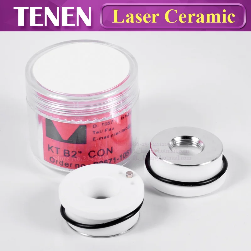 Laser Ceramic Ring Body KTB2 CON P0571-1051-00001 For Precitec Lasermech Cutting Head Optical Fiber Welding Machine Nozzle 
