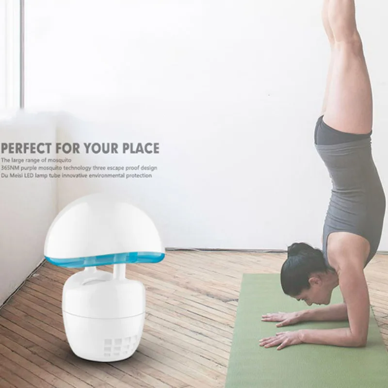 

USB Electric Mosquito Killer Lamp Mute Home LED Photocatalyst Non-toxic Mosquito Killer Fly Trap Bug Insect Killer
