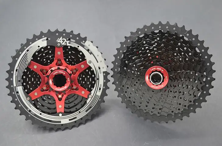 Sunracing CSMX3 11-40 T/11-42 T 10 Скорость MTB велосипедная кассета свободного колеса широкого соотношения велосипед mtb трещотка кассета 11-40 T/11-42 T