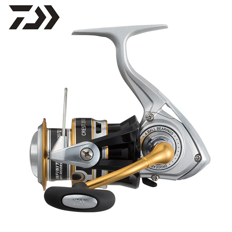 DAIWA оригинальная спиннинговая катушка CREST A 2000A 2500A 3000A 4000A 5 3: 1 4BB|Рыболовные