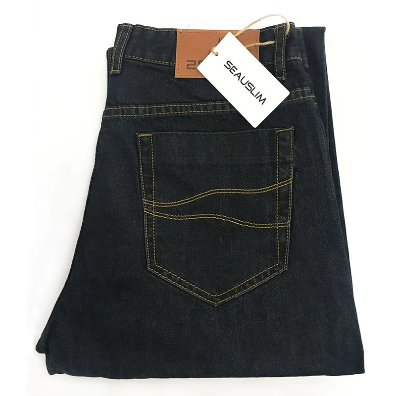 SEAUSLIM-Black-Baggy-Jeans-Men-2017-Fashion-Men-Straight-Jean-Pant-Big-Size-48-42-33