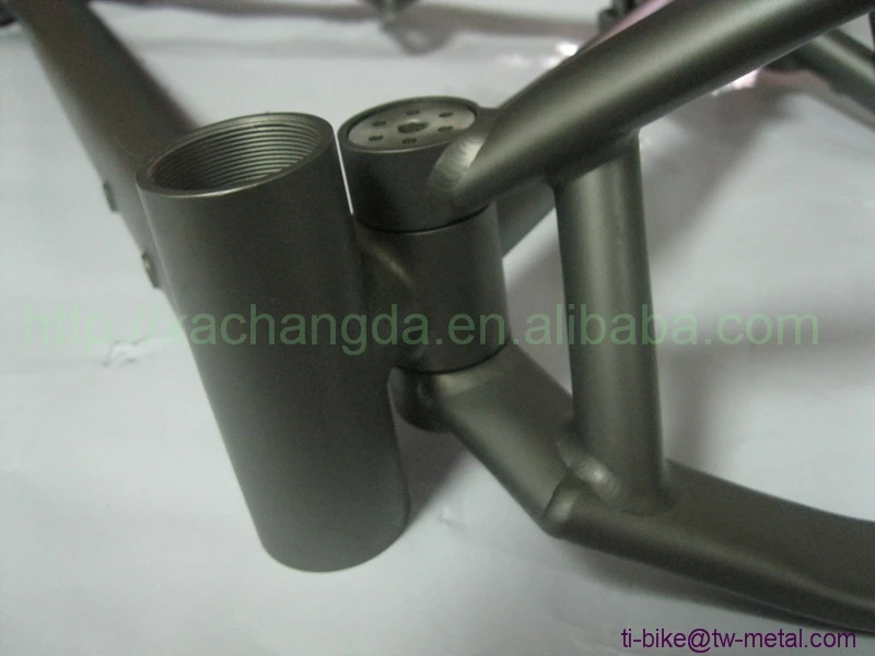 Best Titanium Sand Blasting Full Suspension Bike Frame Custom Titanium Suspension Bicycle Frames XACD Titanium Bike Frame Suspension 4 Best Titanium Sand Blasting Full Suspension Bike Frame Custom Titanium Suspension Bicycle Frames XACD Titanium Bike Frame Suspension 4