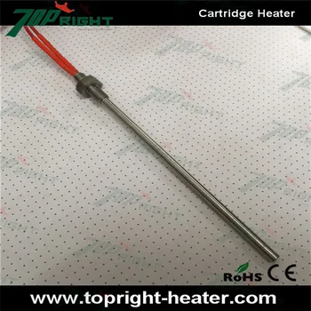 

240V Cartridge Heater 700W Industrial Tube Heating Element with 45" wire